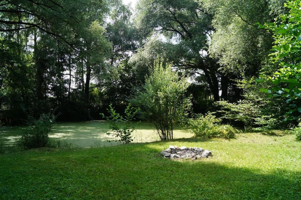 Idylisches Cottage Mit Reh Worthsee Exterior foto