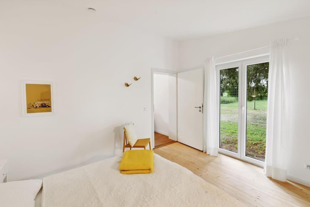 Idylisches Cottage Mit Reh Worthsee Exterior foto