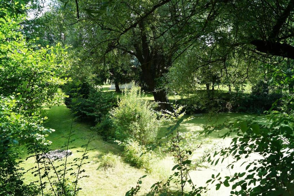 Idylisches Cottage Mit Reh Worthsee Exterior foto