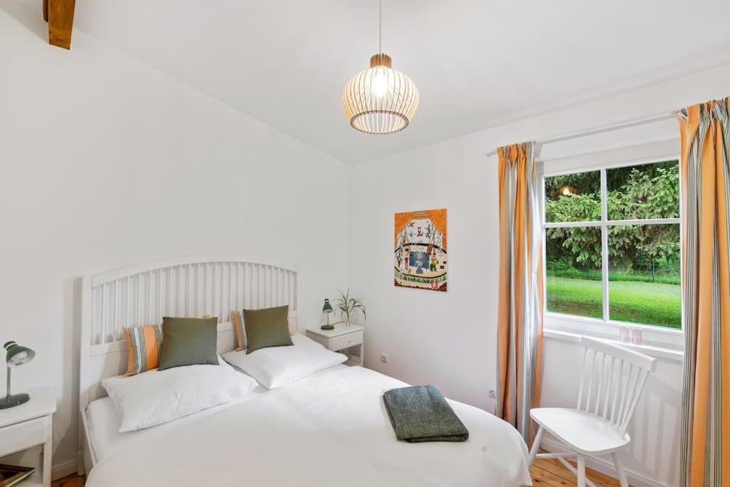 Idylisches Cottage Mit Reh Worthsee Exterior foto