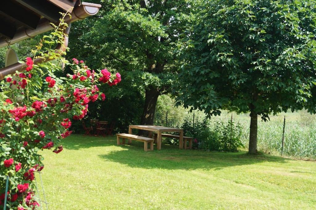 Idylisches Cottage Mit Reh Worthsee Exterior foto